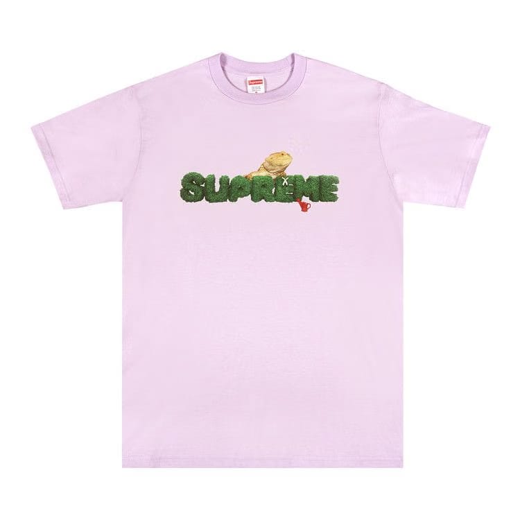 Supreme Lizard T-Shirt Light Purple
