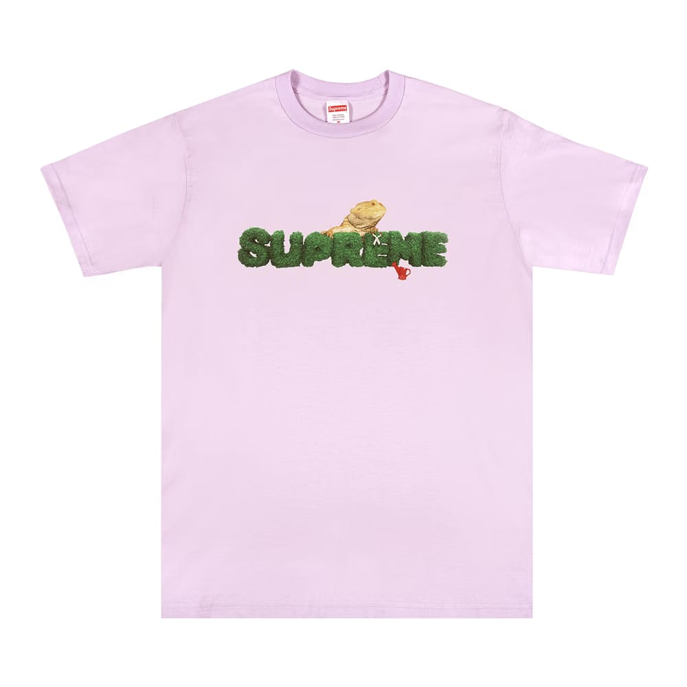 Supreme Lizard T-Shirt Light Purple