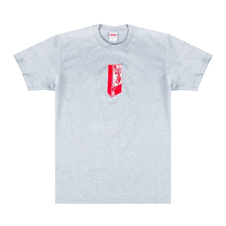 Supreme Payphone T-Shirt Heather Grey