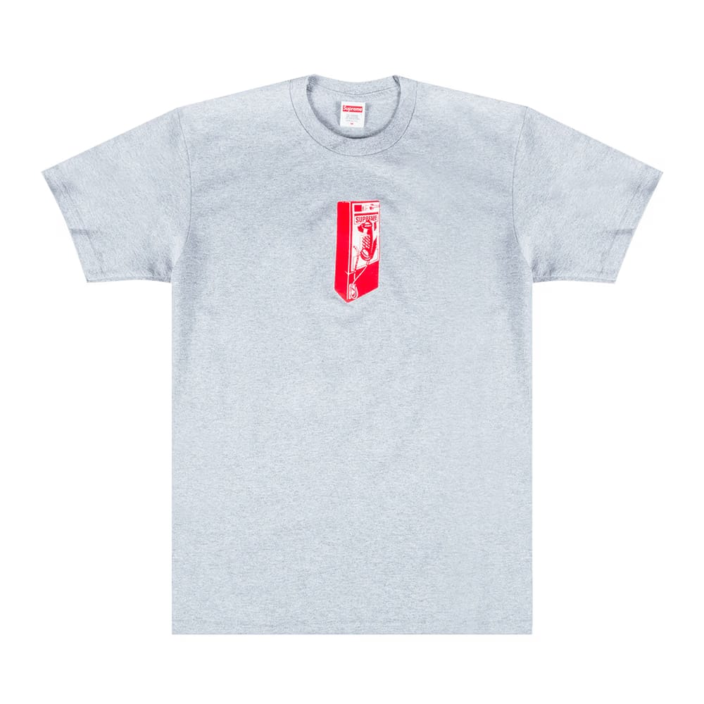 Supreme Payphone T-Shirt Heather Grey
