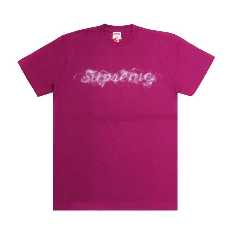 Supreme Smoke T-Shirt Magenta