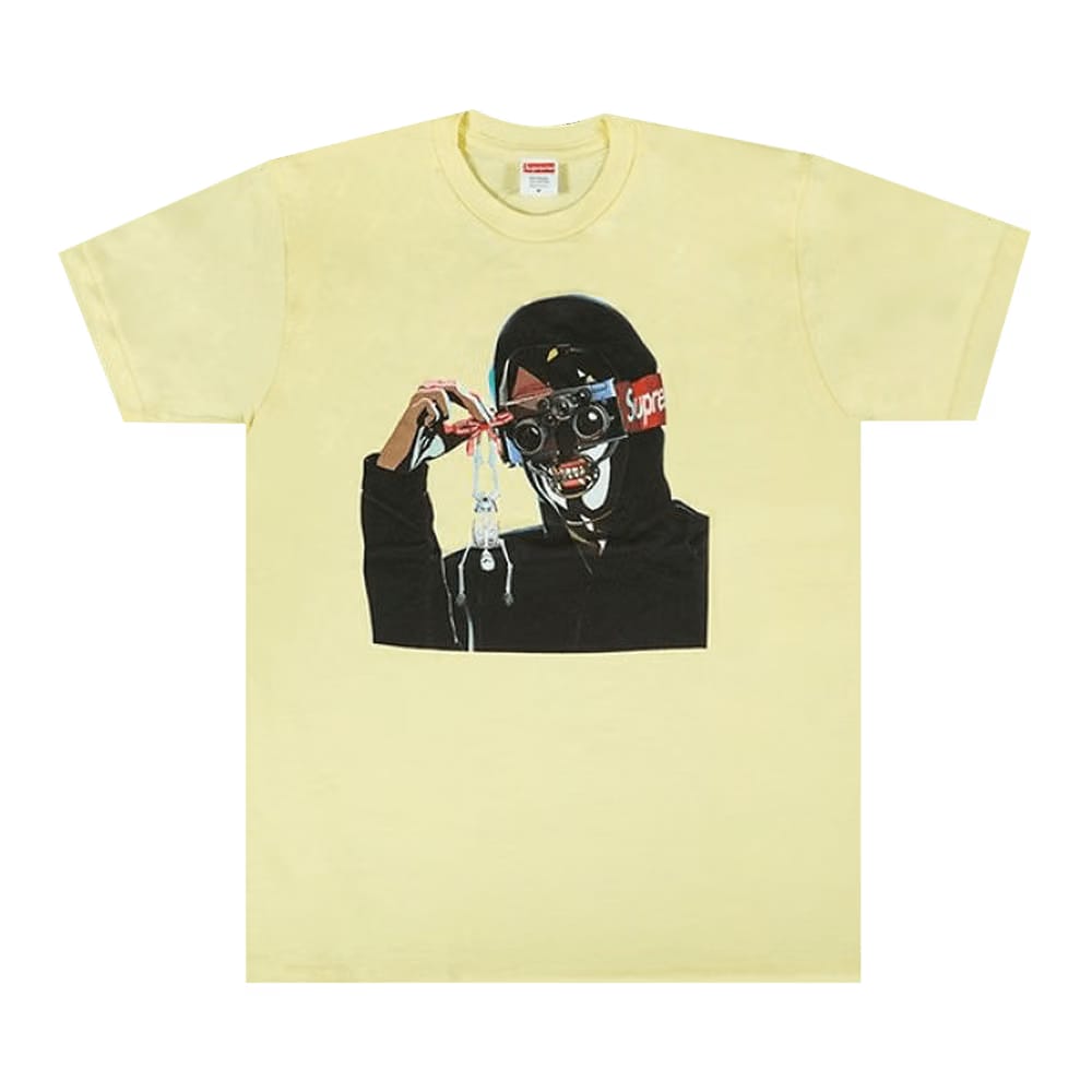 Supreme Creeper T-Shirt Pale Yellow