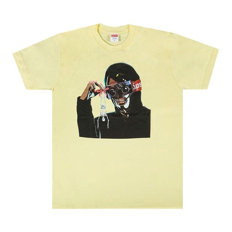 Supreme Creeper T-Shirt Pale Yellow