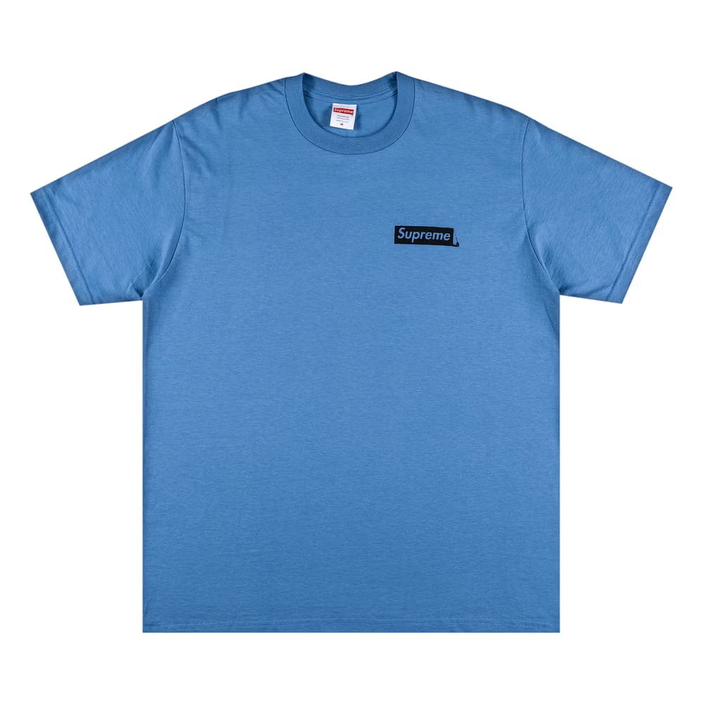 Supreme No More Shit T-Shirt Dusty Light Royal