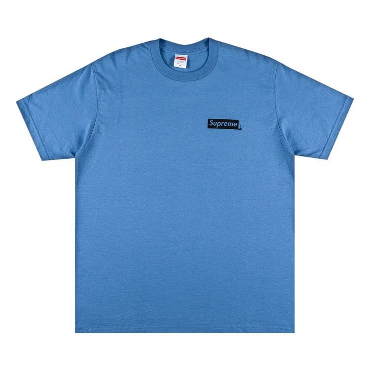 Supreme No More Shit T-Shirt Dusty Light Royal