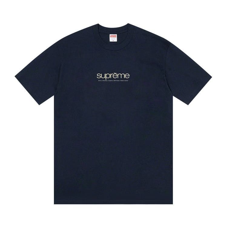 Supreme Five Boroughs T-Shirt Navy