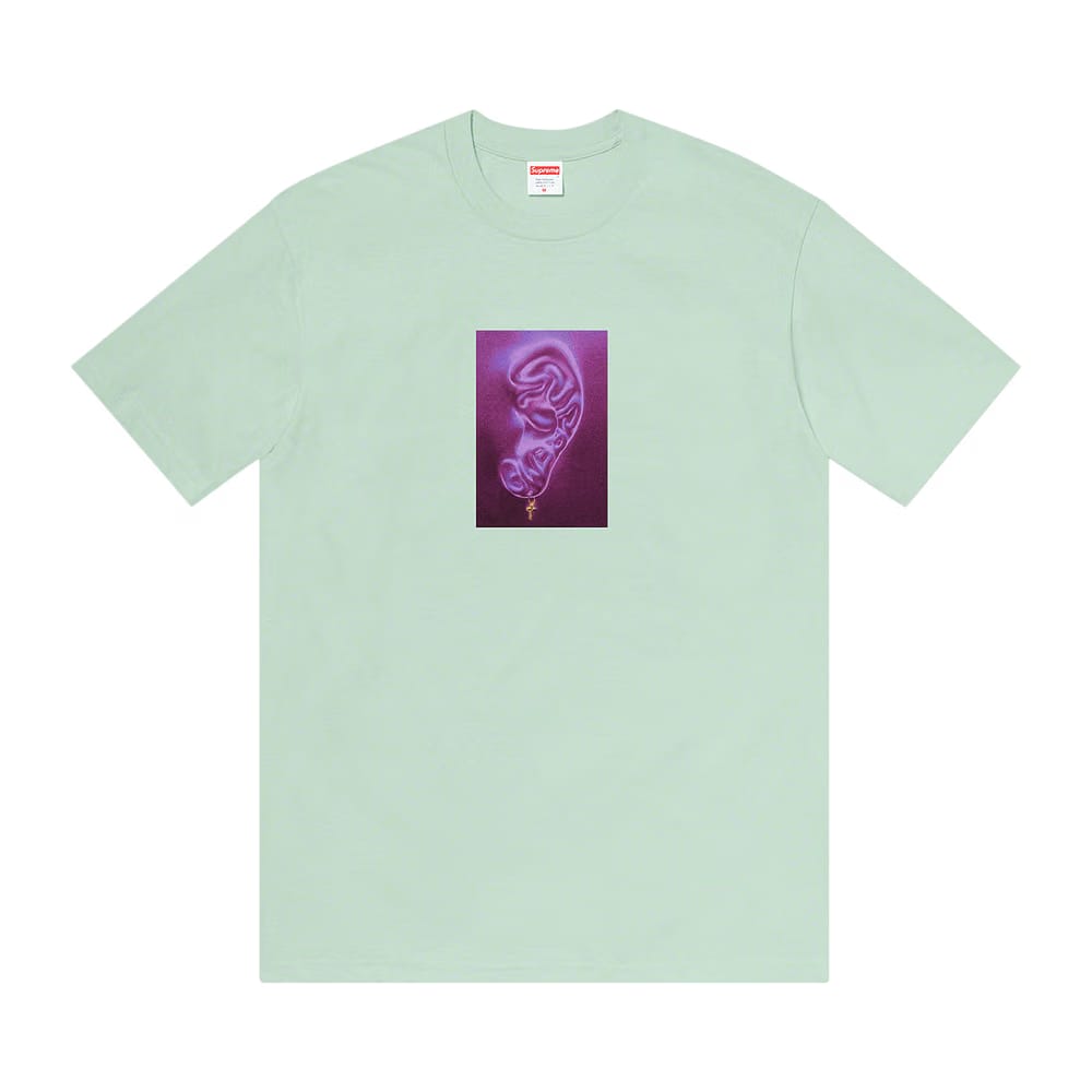 Supreme Ear T-Shirt Pale Aqua