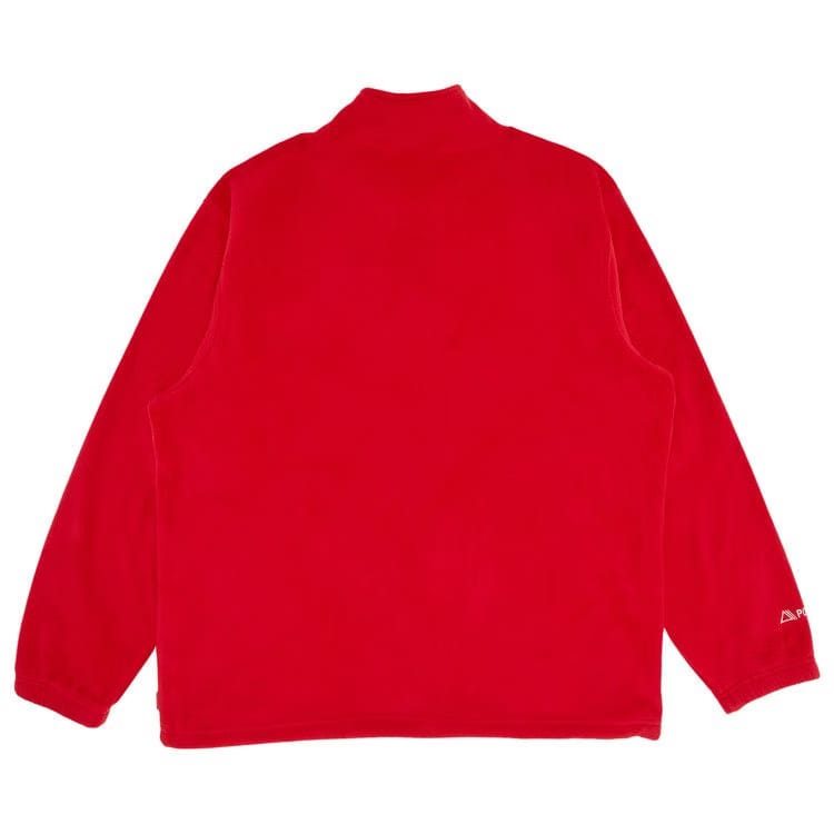Supreme x Polartec Mock Neck Pullover Red