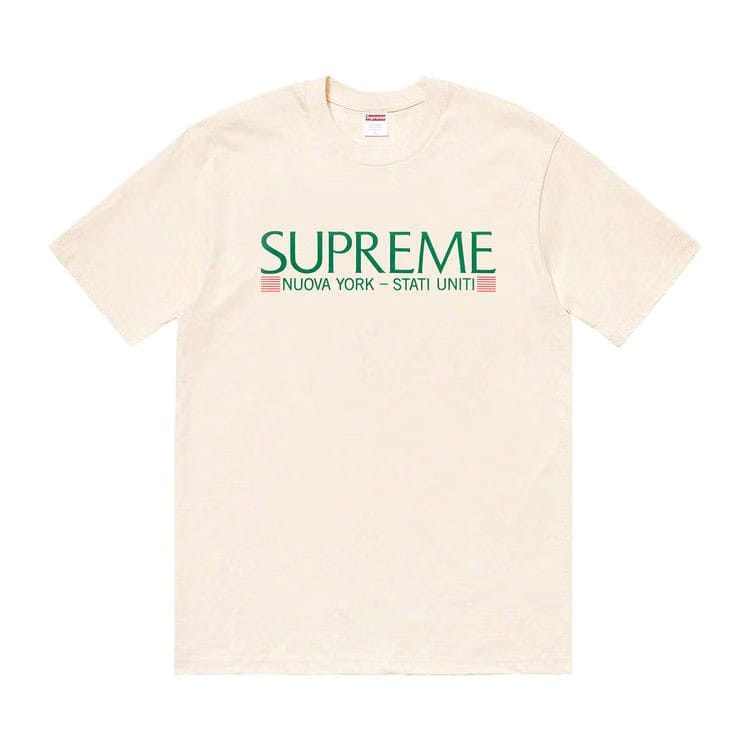 Supreme Nuova York T-Shirt Natural