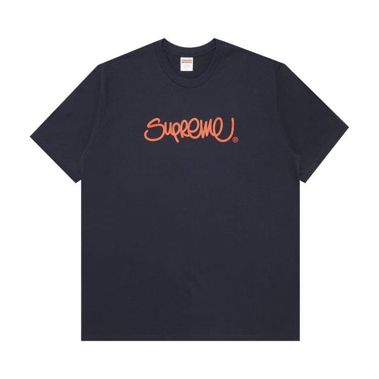 Supreme Handstyle T-Shirt Navy