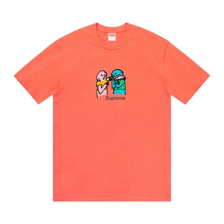 Supreme Bite T-Shirt Neon Orange