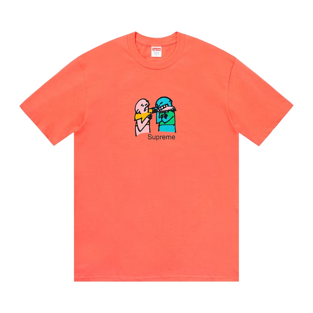 Supreme Bite T-Shirt Neon Orange