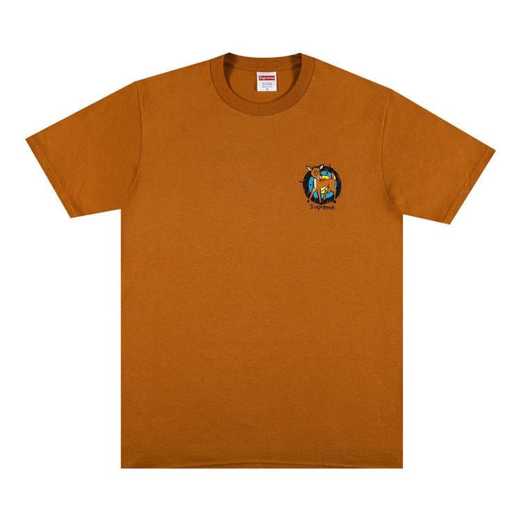 Supreme Deer T-Shirt Burnt Orange