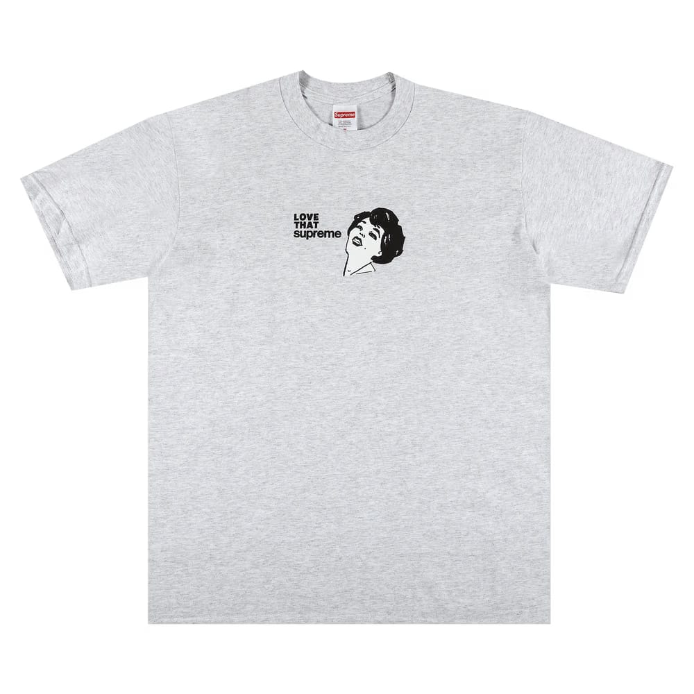 Supreme Love That T-Shirt Ash Grey