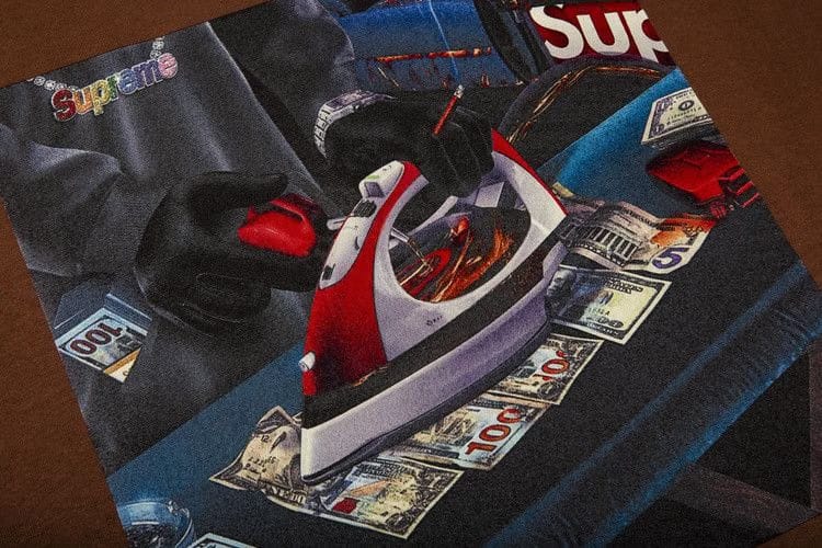 Supreme Gas T-Shirt Brown
