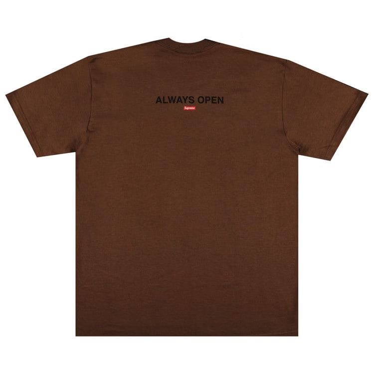 Supreme Gas T-Shirt Brown