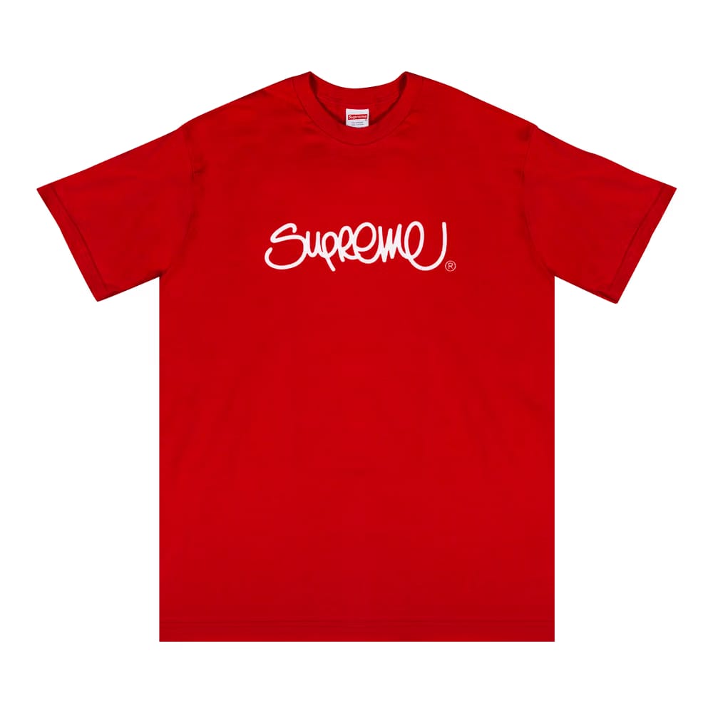 Supreme Handstyle T-Shirt Red