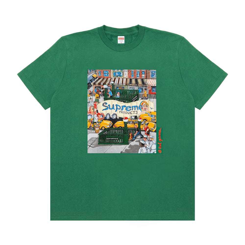 Supreme Manhattan T-Shirt Light Pine