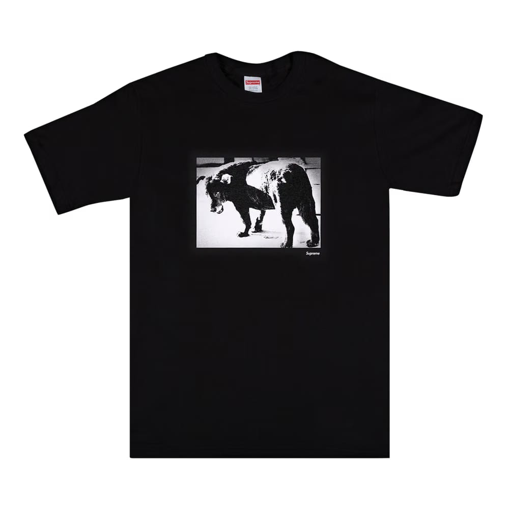 Supreme Daid_ Moriyama Dog T-Shirt Black