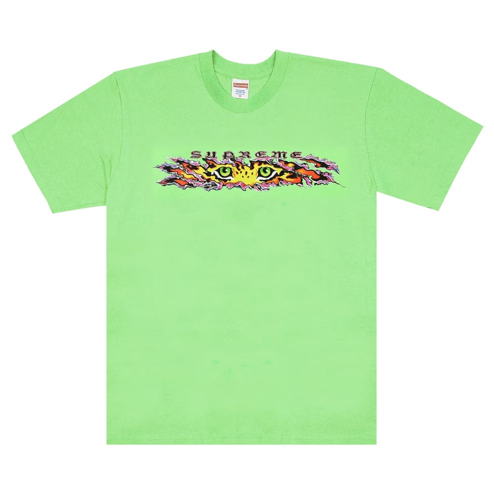 Supreme Eyes T-Shirt Lime