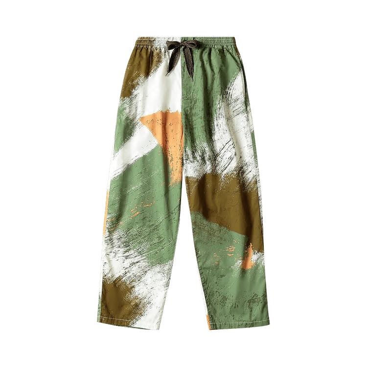 Kapital Combed Burberry Brush Camo Easy Pants White