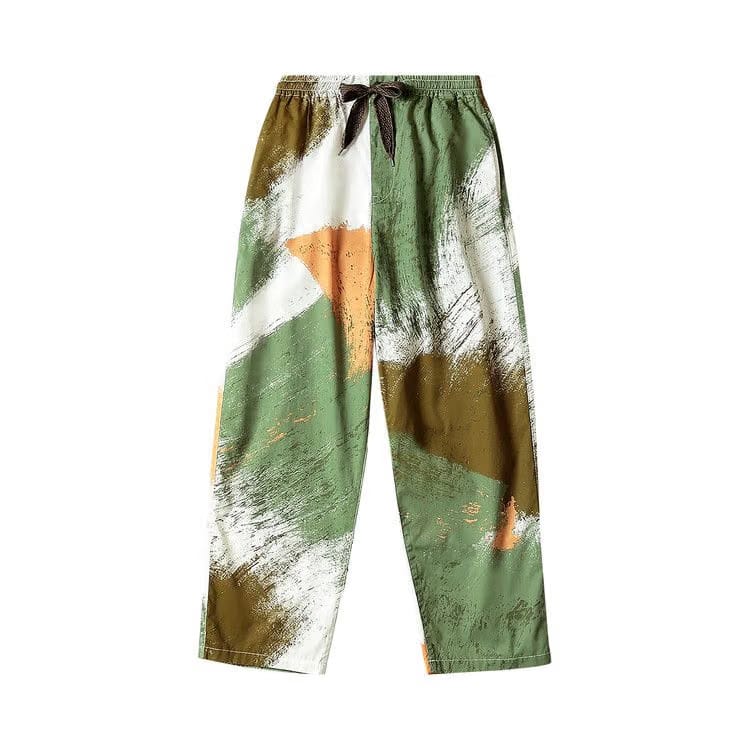 Kapital Combed Burberry Brush Camo Easy Pants White