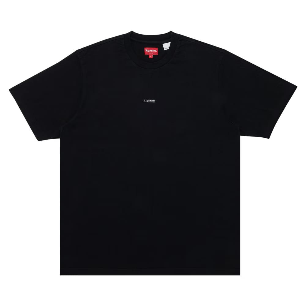 Supreme Typewriter Shorts-Sleeve Top Black