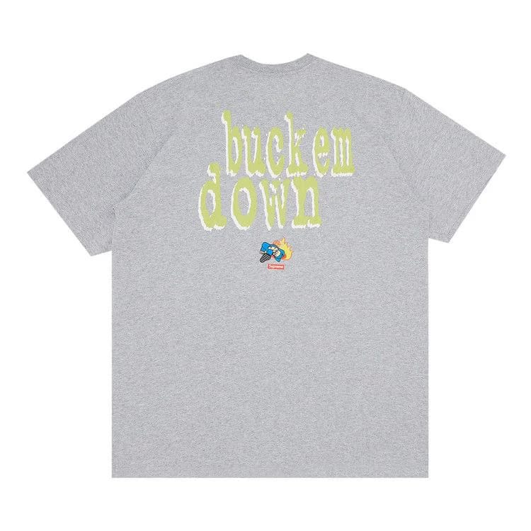 Supreme Enta Da Stage T-Shirt Heather Grey