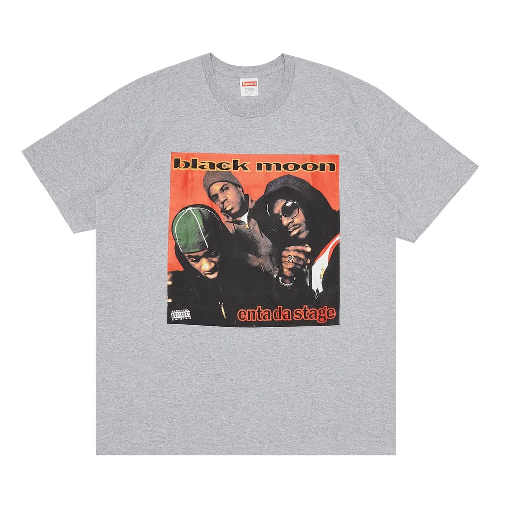 Supreme Enta Da Stage T-Shirt Heather Grey