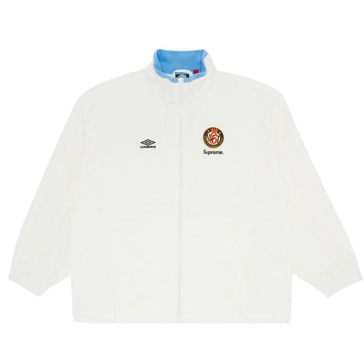 Supreme x Umbro Cotton Ripstop Track Jacket White