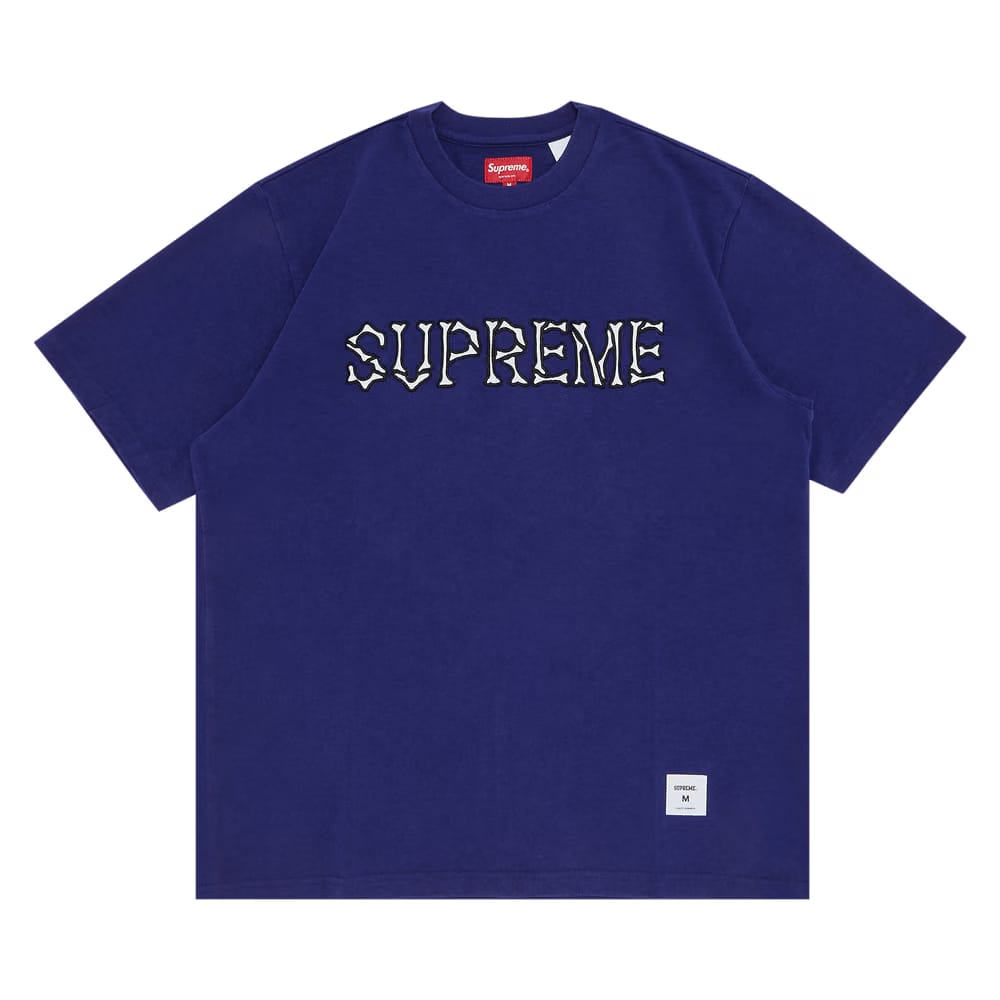 Supreme Bones Shorts-Sleeve Top Dark Royal