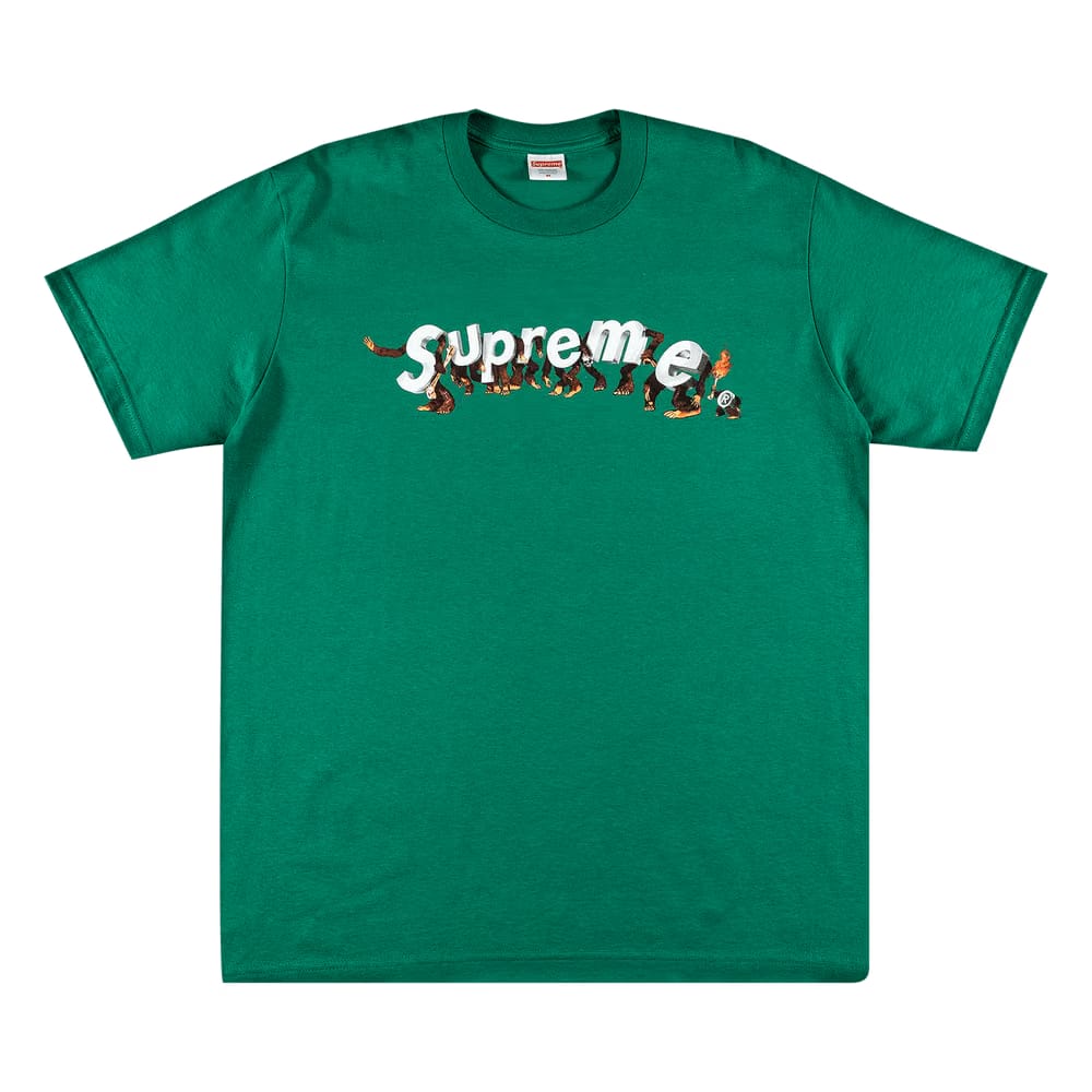 Supreme Apes T-Shirt Light Pine