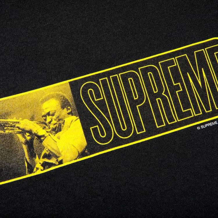 Supreme Miles Davis T-Shirt Black