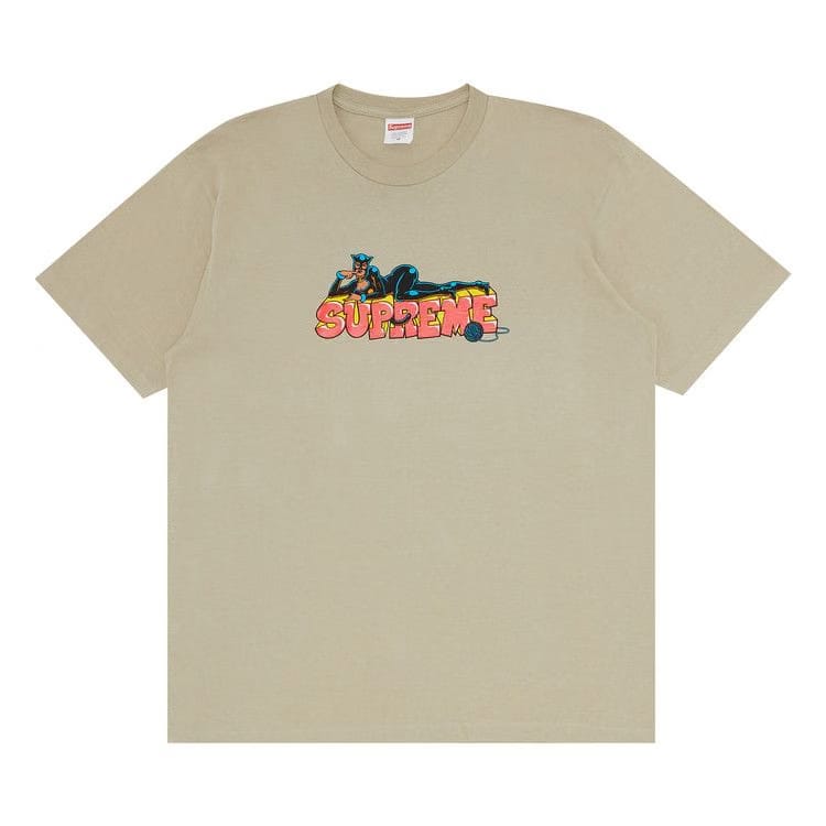 Supreme Catwoman T-Shirt Stone