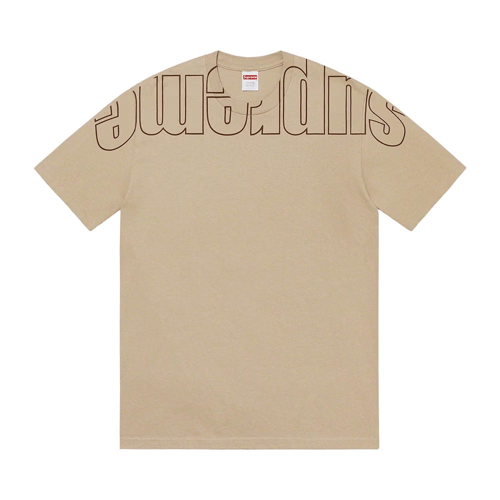 Supreme Upside Down T-Shirt Stone