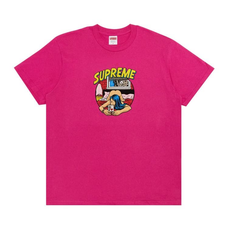 Supreme Bedroom T-Shirt Fuchsia