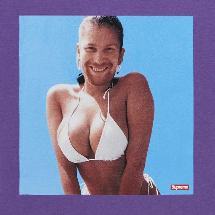 Supreme x Aphex Twin Windowlicker T-Shirt Purple