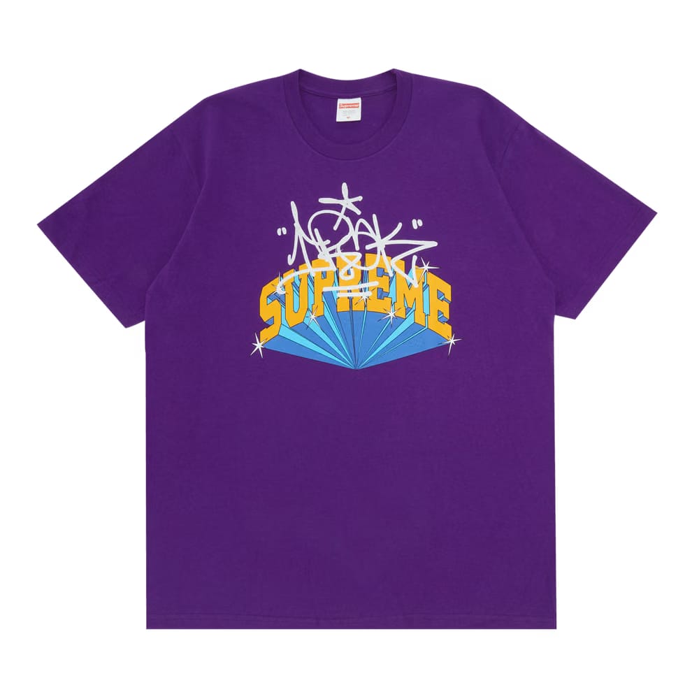 Supreme x IRAK Arc T-Shirt Purple
