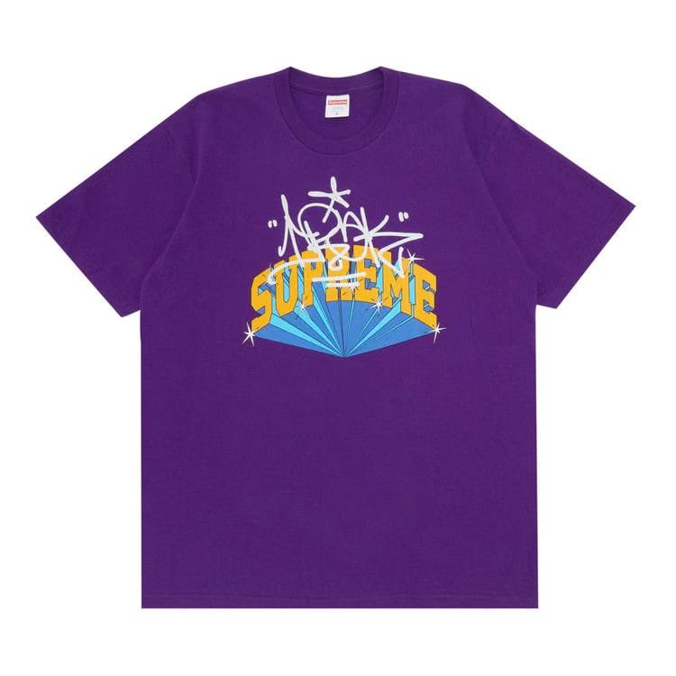 Supreme x IRAK Arc T-Shirt Purple
