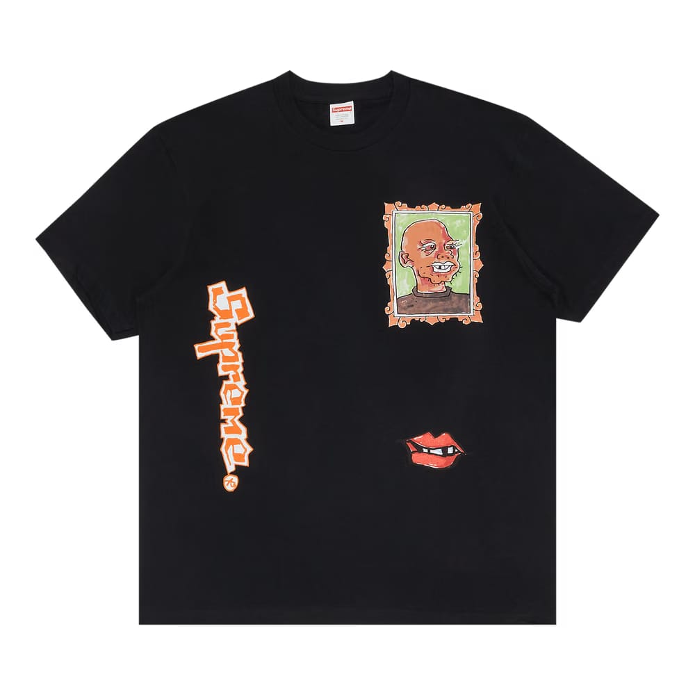 Supreme Gonz Portrait T-Shirt Black