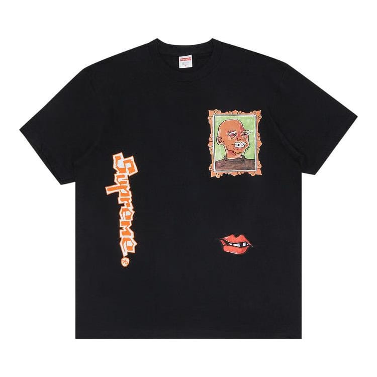 Supreme Gonz Portrait T-Shirt Black