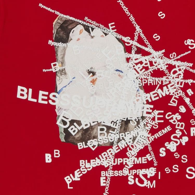 Supreme x Bless Observed In A Dream T-Shirt Red