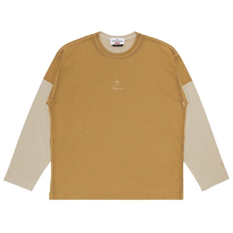 Supreme x Stone Island Long-Sleeve Top Tan