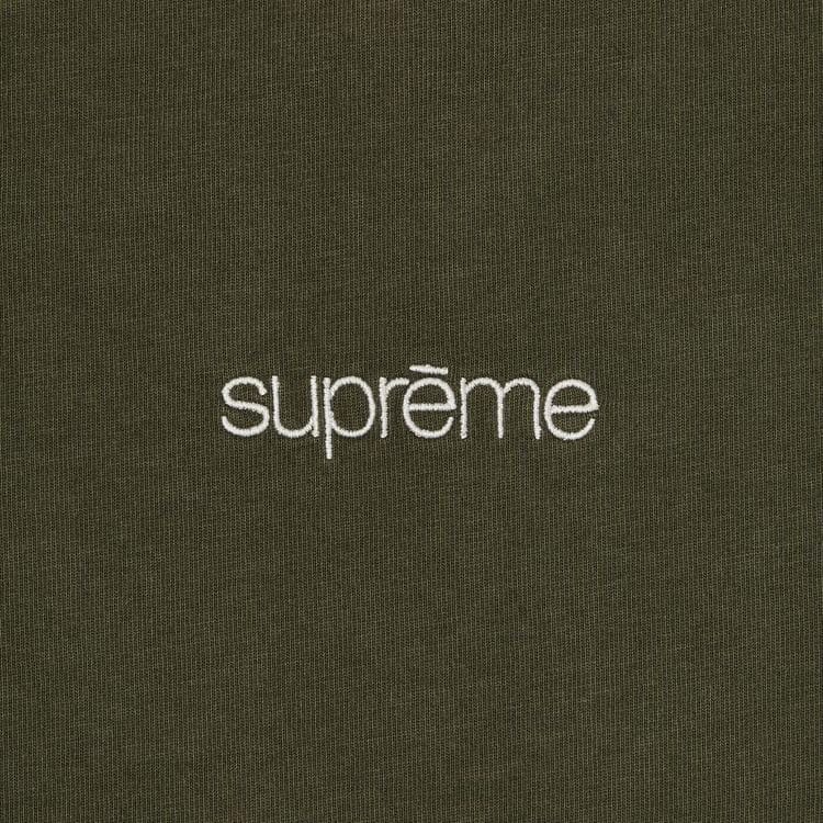 Supreme Mock Neck Long-Sleeve Top Olive