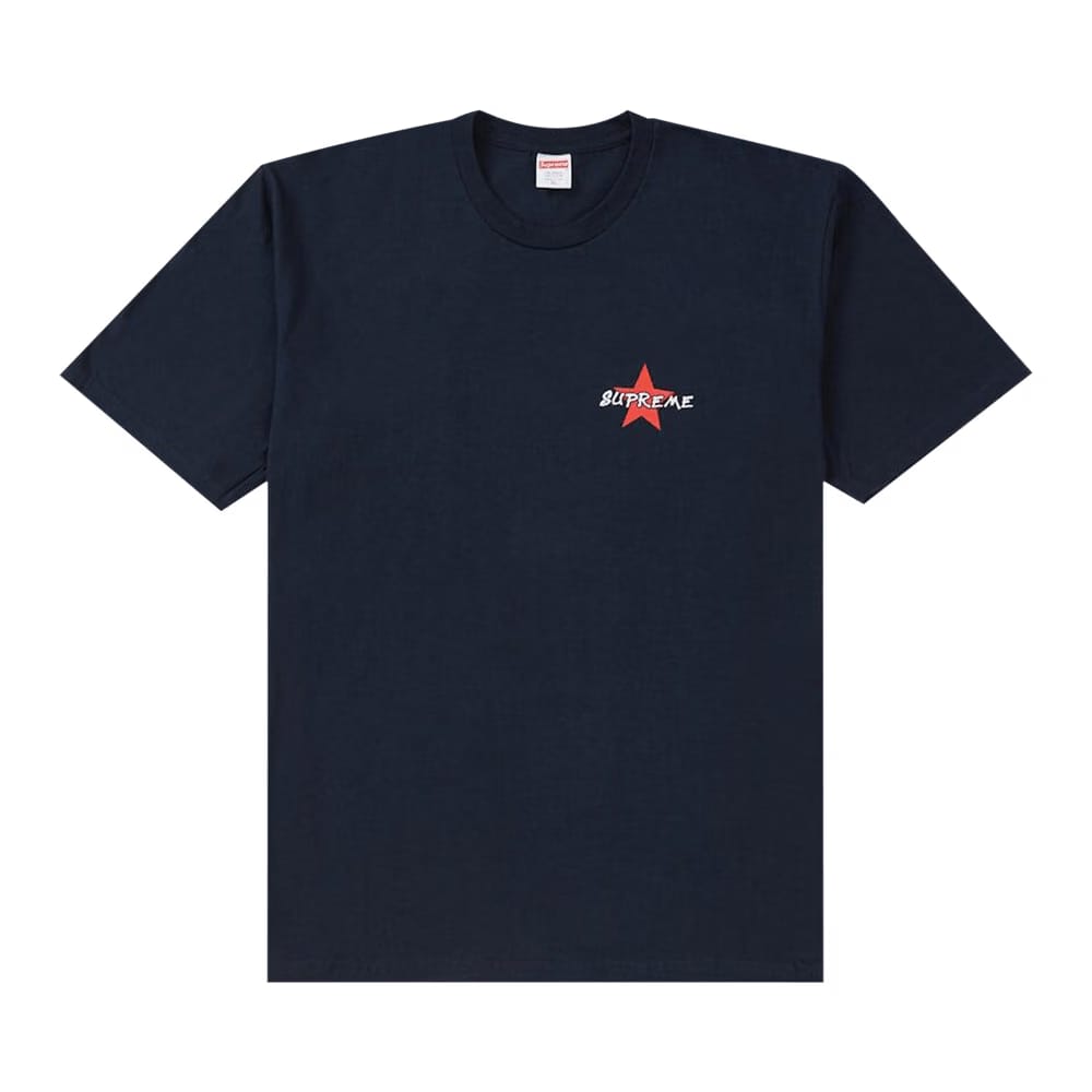 Supreme Money Power Respect T-Shirt Navy