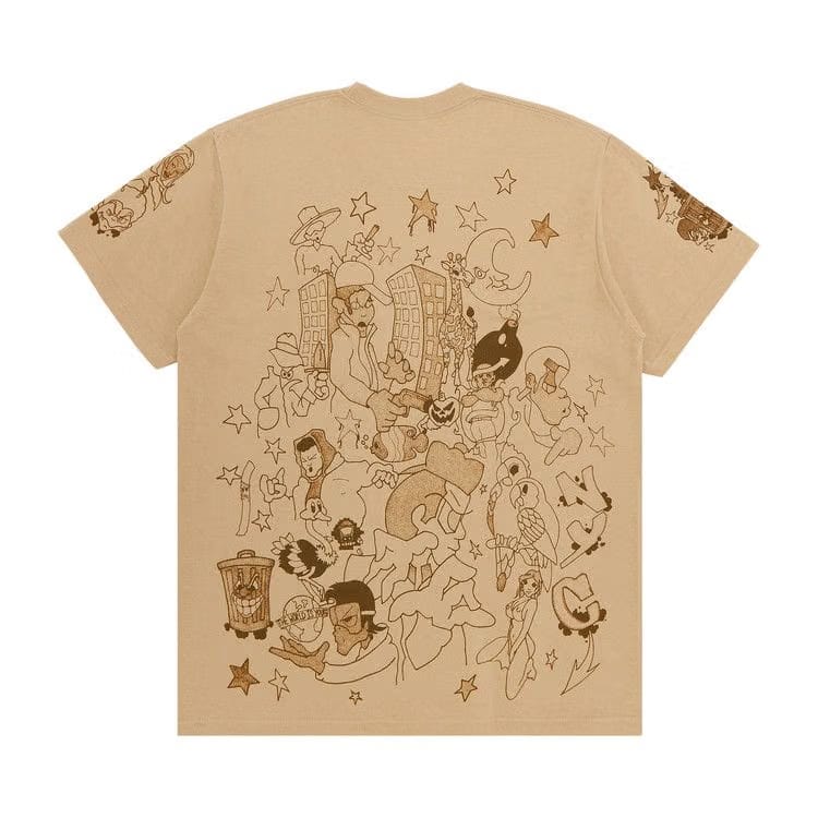 Supreme Downtown T-Shirt Khaki