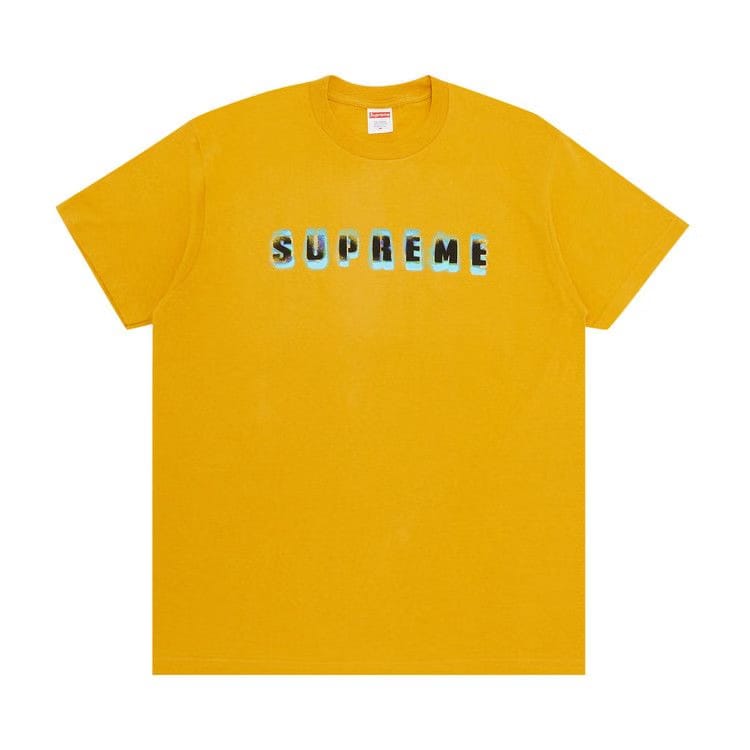 Supreme Stencil T-Shirt Mustard