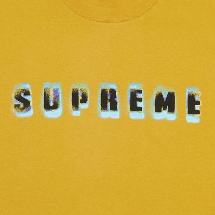 Supreme Stencil T-Shirt Mustard