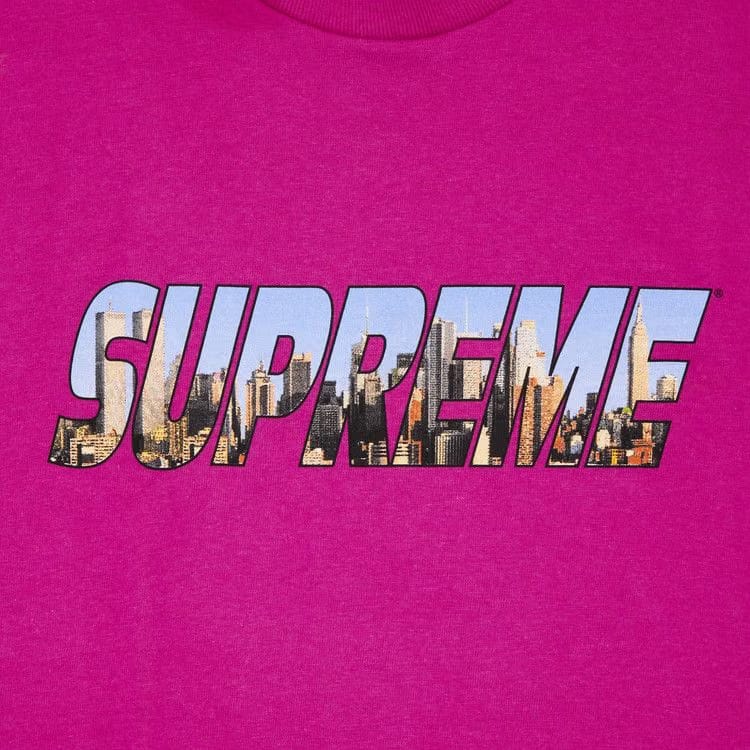 Supreme Gotham T-Shirt Magenta