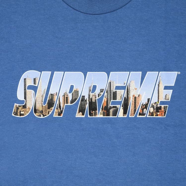 Supreme Gotham T-Shirt Faded Blue